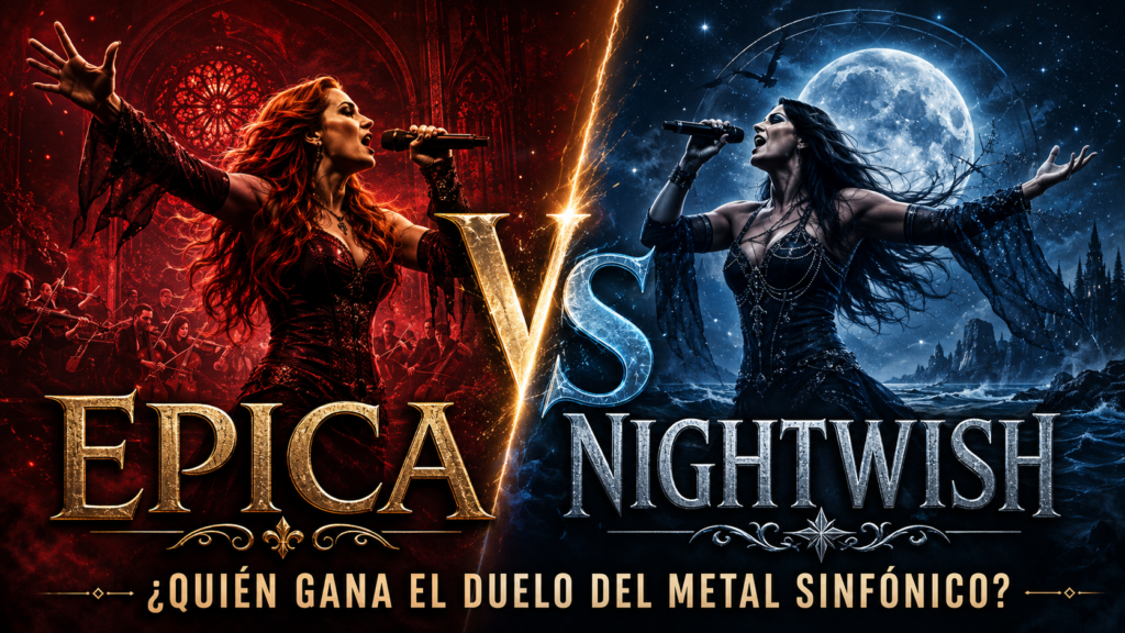 Epica vs Nightwish duelo de metal sinfónico